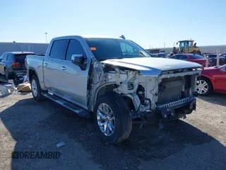 2019 GMC Sierra 1500 SLT z VIN 1GTP8DED1KZ116381, wystawiony jako IAAI lot #40972301 z przebiegiem 109 600 mil mil oraz . Historia ofert i sprzedaży dostępna na DreamBid. Obrazek 1.