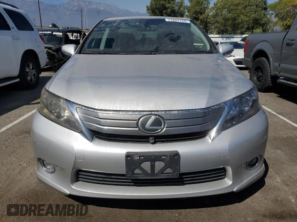 2010 Lexus HS with VIN JTHBB1BAXA2023238, listed as a Copart auction lot 73402134 with 156,796 mi miles and Salvage Title. Bid and sale history available at carsss.com. Image 5.