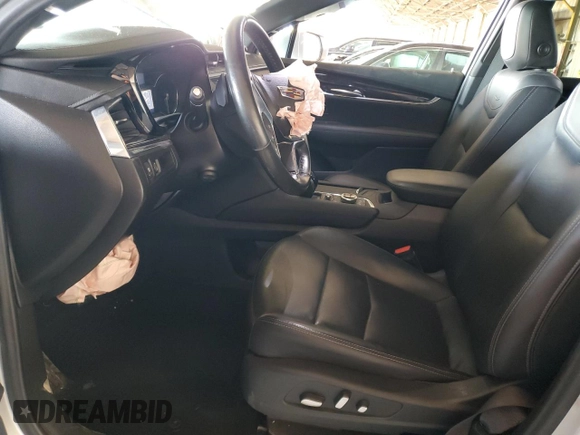 2020 Cadillac XT5 Premium Luxury AWD with VIN 1GYKNDRS4LZ124935, listed as a Copart auction lot 62177965 with 35,671 mi miles and Salvage title. Bid and sale history available at DreamBid. Image 7.