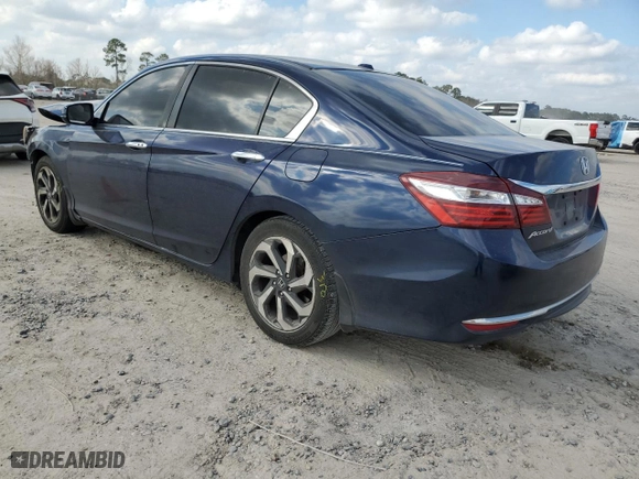 2016 Honda Accord Sedan EX with VIN 1HGCR2F75GA178561, listed as a Copart auction lot 43956205 with 124,983 mi miles and Salvage Title. Bid and sale history available at carsss.com. Image 2.