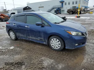 2018 Nissan LEAF S with VIN 1N4AZ1CP4JC305063, listed as a Copart auction lot 49671435 with 128,514 mi miles and Salvage Title. Bid and sale history available at DreamBid. Image 4.