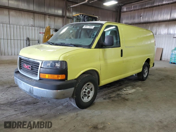 2016 GMC Savana Cargo z VIN 1GTW7AFF3G1904467, wystawiony jako Copart lot #50577005 z przebiegiem 137 186 mil mil oraz Czysty tytuł • Clean title. Historia ofert i sprzedaży dostępna na DreamBid. Obrazek 1.