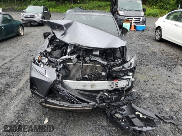2019 Lexus IS 300 with VIN JTHC81D25K5036603, listed as a Copart auction lot 59990305 with 112,290 mi miles and Salvage title. Bid and sale history available at DreamBid. Image 5.