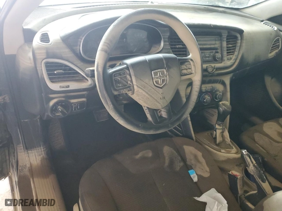 2016 Dodge Dart SXT with VIN 1C3CDFBB2GD529427, listed as a Copart auction lot 45983025 with 0 mi miles and Salvage Title. Bid and sale history available at carsss.com. Image 8.