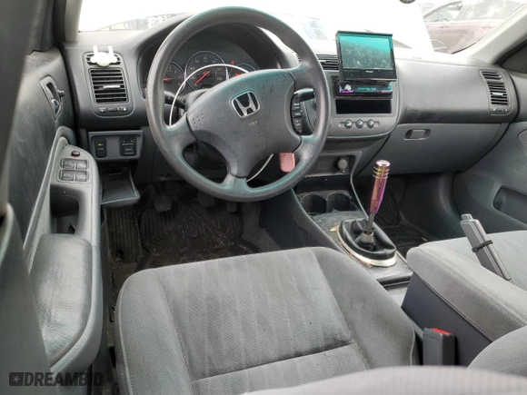 2005 Honda Civic Sdn LX with VIN 1HGES15525L024513, listed as a Copart auction lot 44772305 with 182,117 mi miles and Salvage Title. Bid and sale history available at carsss.com. Image 8.