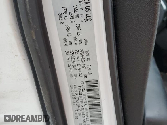 2018 Dodge Durango Citadel Anodized Platinum with VIN 1C4SDJETXJC219408, listed as a Copart auction lot 41601364 with 87,981 mi miles and . Bid and sale history available at DreamBid. Image 16.