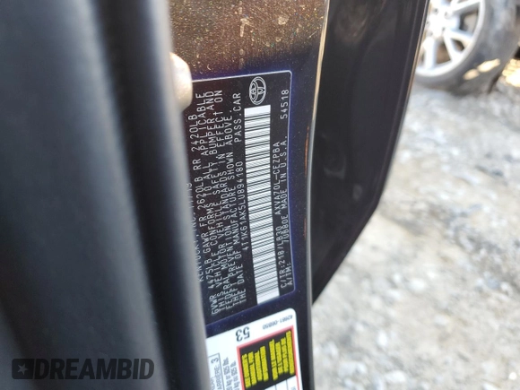 2020 Toyota Camry XSE with VIN 4T1K61AK5LU894180, listed as a Copart auction lot 78918183 with 73,851 mi miles and . Bid and sale history available at DreamBid. Image 12.