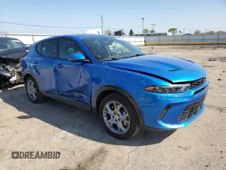 2024 Dodge Hornet R/T with VIN ZACPDFCW3R3A25155, listed as a Copart auction lot 55942905 with 9,180 mi miles and Salvage title. Bid and sale history available at DreamBid. Image 4.