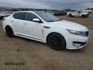 2013 Kia Optima Hybrid LX with VIN KNAGM4AD5D5057778, listed as a Copart auction lot 82169854 with 175,954 mi miles and Salvage Title. Bid and sale history available at carsss.com. Image 4.