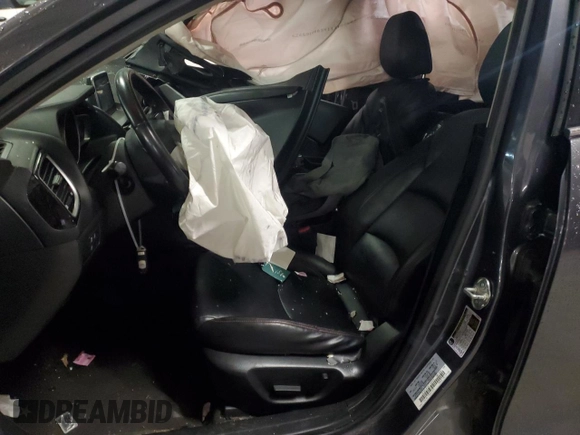 2014 Mazda 3 i Grand Touring with VIN JM1BM1M78E1189878, listed as a Copart auction lot 71418094 with 150,271 mi miles and Salvage Title. Bid and sale history available at DreamBid. Image 7.