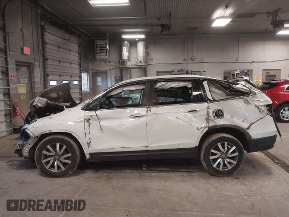 2019 Honda Pilot EX-L with VIN 5FNYF6H57KB050130, listed as a IAAI auction lot 42052495 with Not Provided miles and . Bid and sale history available at carsss.com. Image 14.