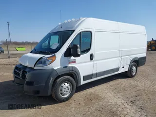 2018 Ram ProMaster Cargo with VIN 3C6URVJG0JE153588, listed as a IAAI auction lot 41726532 with 86,305 mi miles. Bid and sale history available at carsss.com. Image 17.