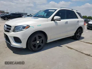 2017 Mercedes-Benz GLE 350 with VIN 4JGDA5JB1HA835912, listed as a Copart auction lot 58470755 with 122,510 mi miles and Salvage title. Bid and sale history available at DreamBid. Image 1.