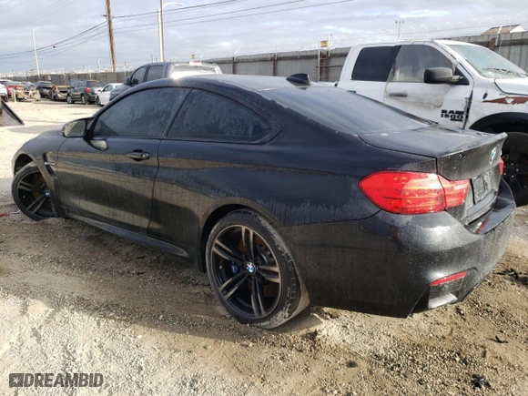 2015 BMW M4 with VIN WBS3R9C52FK329416, listed as a Copart auction lot 74983703 with 0 mi miles. Bid and sale history available at carsss.com. Image 2.