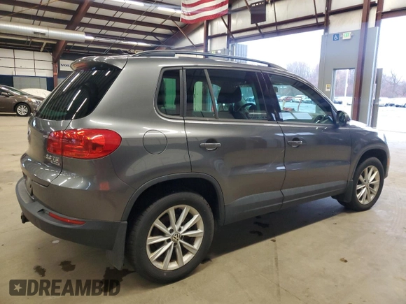 2015 Volkswagen Tiguan SE z VIN WVGBV7AX8FW574023, wystawiony jako Copart lot #50027465 z przebiegiem 101 145 mil mil oraz Czysty tytuł • Clean title. Historia ofert i sprzedaży dostępna na DreamBid. Obrazek 3.