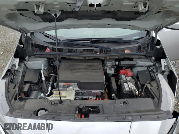 2019 Nissan LEAF SV with VIN 1N4AZ1CP0KC321892, listed as a Copart auction lot 64517345 with 36,840 mi miles and Salvage title. Bid and sale history available at DreamBid. Image 12.