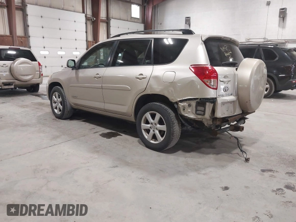 2008 Toyota RAV4 Limited with VIN JTMZK31V585023530, listed as a IAAI auction lot 42434462 with 232,829 mi miles and . Bid and sale history available at DreamBid. Image 3.