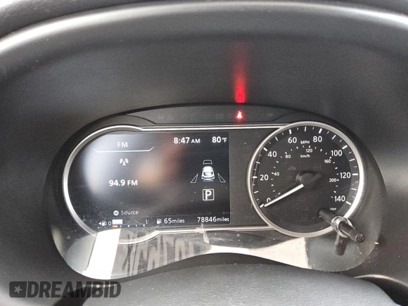 2020 Nissan Kicks SR z VIN 3N1CP5DV7LL532884, wystawiony jako Copart lot #58749755 z przebiegiem 78 846 mil mil oraz Czysty tytuł • Clean title. Historia ofert i sprzedaży dostępna na DreamBid. Obrazek 9.