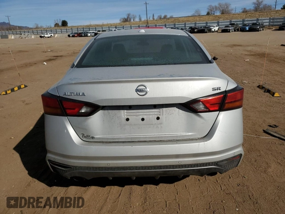 2021 Nissan Altima 2.5 SR with VIN 1N4BL4CV1MN309876, listed as a Copart auction lot 48847445 with 75,351 mi miles and Salvage Title. Bid and sale history available at carsss.com. Image 6.