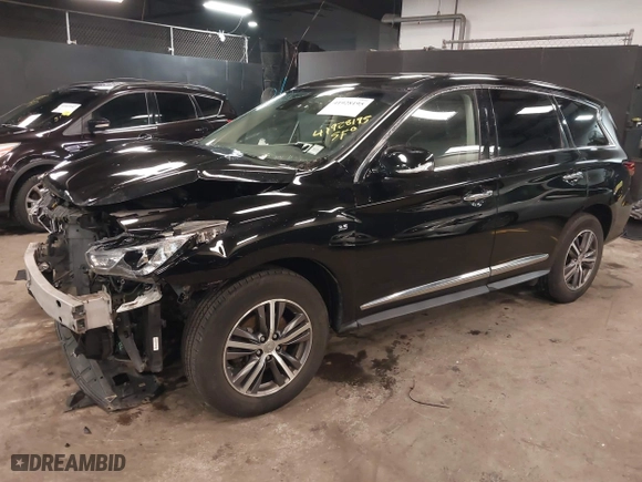 2019 Infiniti QX60 PURE with VIN 5N1DL0MM6KC519962, listed as a IAAI auction lot 41928195 with 89,900 mi miles. Bid and sale history available at carsss.com. Image 18.