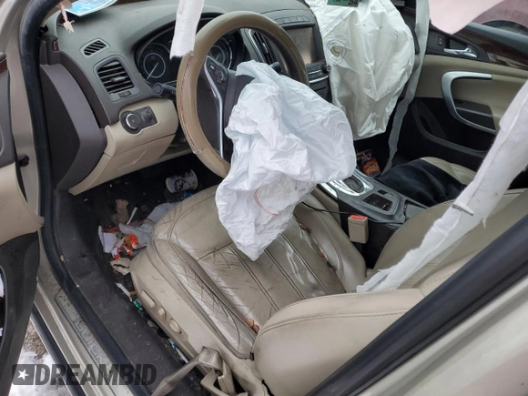 2016 Buick Regal Premium II with VIN 2G4GS5GX0G9105187, listed as a Copart auction lot 45717865 with 95,626 mi miles and Salvage Title. Bid and sale history available at carsss.com. Image 8.