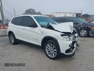 2015 BMW X3 xDrive28i z VIN 5UXWX9C5XF0D60758, wystawiony jako IAAI lot #41479983 z przebiegiem 103 658 mil mil oraz . Historia ofert i sprzedaży dostępna na DreamBid. Obrazek 1.
