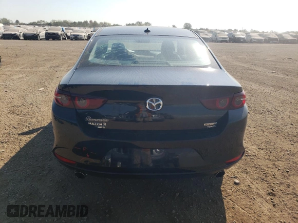 2021 Mazda 3 2.5 Turbo with VIN JM1BPBAY1M1311585, listed as a Copart auction lot 71673614 with 12,452 mi miles and Salvage Title. Bid and sale history available at DreamBid. Image 6.