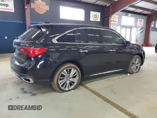 2018 Acura MDX w/Technology Pkg with VIN 5J8YD4H52JL007211, listed as a Copart auction lot 49837285 with 114,425 mi miles and Salvage Title. Bid and sale history available at carsss.com. Image 3.