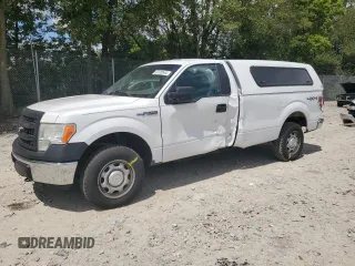 2014 Ford F-150 XL с VIN 1FTNF1EF6EKF03468, выставлен на аукционе Copart как лот 67470544 с пробегом 327 585 миль миль и Списание • Salvage title. История ставок и продаж доступна на DreamBid. Изображение 1.