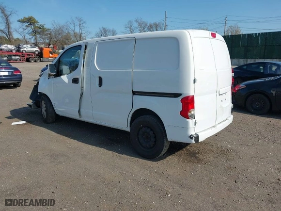 2017 Nissan NV200 Compact Cargo SV with VIN 3N6CM0KN0HK714738, listed as a IAAI auction lot 41816392 with 96,419 mi miles. Bid and sale history available at carsss.com. Image 3.