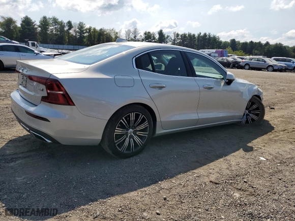 2020 Volvo S60 Inscription with VIN 7JRA22TL1LG038298, listed as a Copart auction lot 71352004 with 34,027 mi miles and Salvage Title. Bid and sale history available at carsss.com. Image 3.