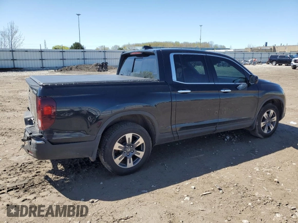 2018 Honda Ridgeline RTL-E with VIN 5FPYK3F76JB014174, listed as a Copart auction lot 52536524 with 95,822 mi miles and Clean title. Bid and sale history available at DreamBid. Image 3.