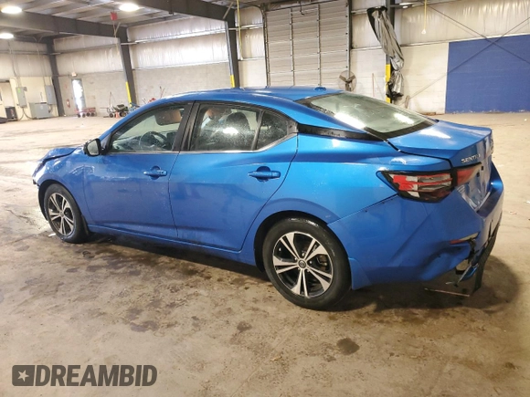 2021 Nissan Sentra SV z VIN 3N1AB8CV5MY232368, wystawiony jako Copart lot #53652085 z przebiegiem 75 849 mil mil oraz Czysty tytuł • Clean title. Historia ofert i sprzedaży dostępna na DreamBid. Obrazek 2.