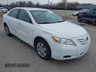 2007 Toyota Camry CE with VIN 4T1BE46K57U727322, listed as a IAAI auction lot 37779366 with 130,795 mi miles. Bid and sale history available at carsss.com. Image 1.