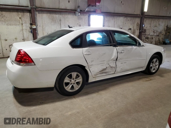 2015 Chevrolet Impala LS with VIN 2G1WA5E38F1124997, listed as a Copart auction lot 53738225 with 129,678 mi miles and Salvage title. Bid and sale history available at DreamBid. Image 3.