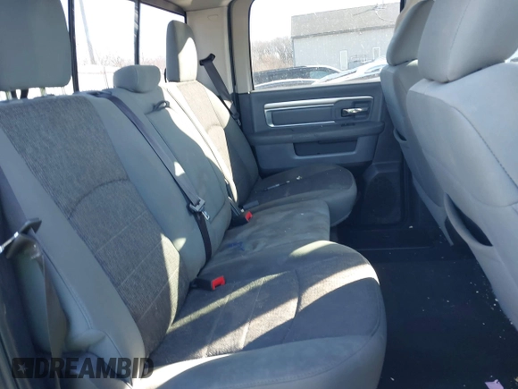 2017 Ram 1500 Big Horn with VIN 3C6RR7LT6HG665625, listed as a IAAI auction lot 41021419 with 163,909 mi miles. Bid and sale history available at carsss.com. Image 8.