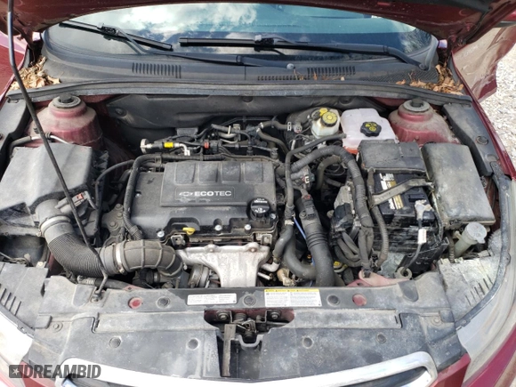 2015 Chevrolet Cruze LT with VIN 1G1PC5SB5F7121035, listed as a Copart auction lot 51914995 with 97,746 mi miles and Salvage Title. Bid and sale history available at carsss.com. Image 11.