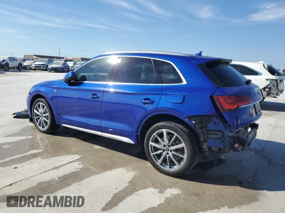 2021 Audi Q5 Premium Plus with VIN WA1E2AFY8M2029978, listed as a Copart auction lot 77748144 with 0 mi miles and Clean Title. Bid and sale history available at carsss.com. Image 2.