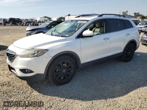 2015 Mazda CX-9 Grand Touring with VIN JM3TB2DV3F0463680, listed as a Copart auction lot 45996565 with 174,201 mi miles and Salvage Title. Bid and sale history available at carsss.com. Image 1.