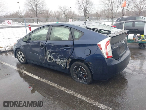 2015 Toyota Prius Four with VIN JTDKN3DU9F0421300, listed as a IAAI auction lot 41541385 with 156,398 mi miles. Bid and sale history available at carsss.com. Image 3.