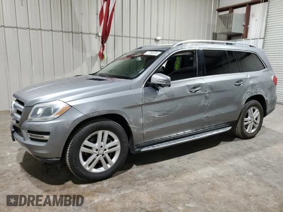 2015 Mercedes-Benz GL-Class GL 450 with VIN 4JGDF6EE0FA554130, listed as a Copart auction lot 77783203 with 179,537 mi miles. Bid and sale history available at carsss.com. Image 1.