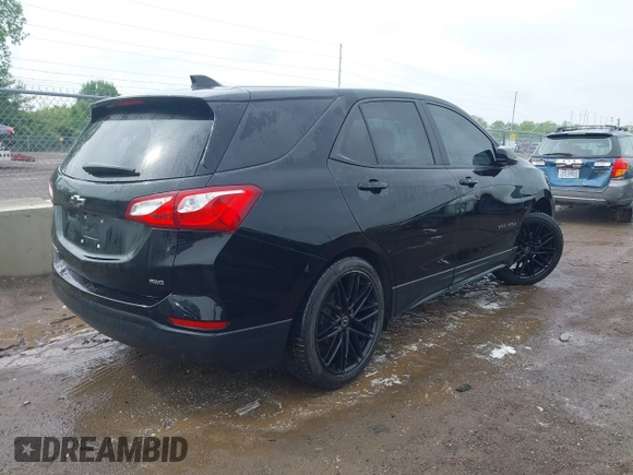 2021 Chevrolet Equinox LS z VIN 2GNAXSEV9M6142819, wystawiony jako IAAI lot #42200279 z przebiegiem 82 669 mil mil oraz . Historia ofert i sprzedaży dostępna na DreamBid. Obrazek 4.