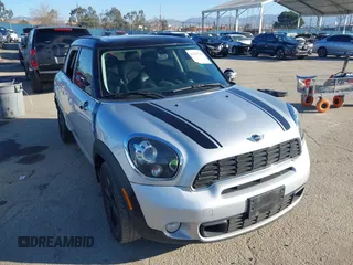 2013 MINI Countryman S ALL4 with VIN WMWZC5C58DWP30774, listed as a IAAI auction lot 41637209 with 101,540 mi miles and . Bid and sale history available at DreamBid. Image 1.