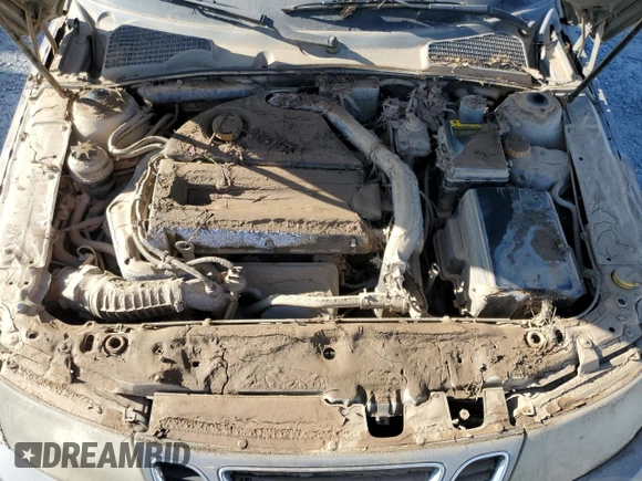 2005 Saab 9-5 Arc with VIN YS3ED49A053501465, listed as a Copart auction lot 75770374 with 0 mi miles and Salvage Title. Bid and sale history available at carsss.com. Image 11.