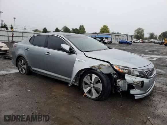 2014 Kia Optima EX with VIN KNAGN4AD4E5073906, listed as a Copart auction lot 72960004 with 123,453 mi miles and Salvage Title. Bid and sale history available at DreamBid. Image 4.