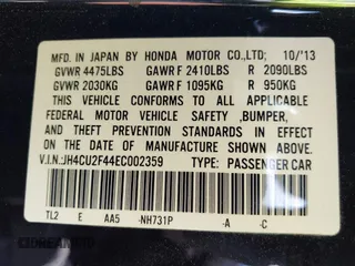 2014 Acura TSX z VIN JH4CU2F44EC002359, wystawiony jako IAAI lot #42266364 z przebiegiem 105 242 mil mil oraz . Historia ofert i sprzedaży dostępna na DreamBid. Obrazek 9.