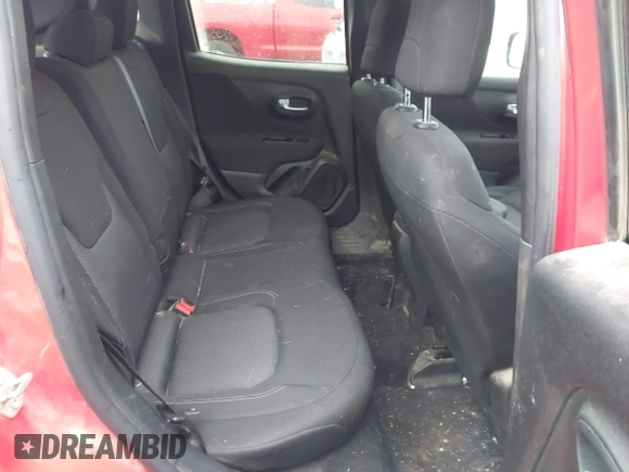 2021 Jeep Renegade Upland Edition with VIN ZACNJDAB8MPM65066, listed as a IAAI auction lot 41798043 with 55,247 mi miles. Bid and sale history available at carsss.com. Image 8.
