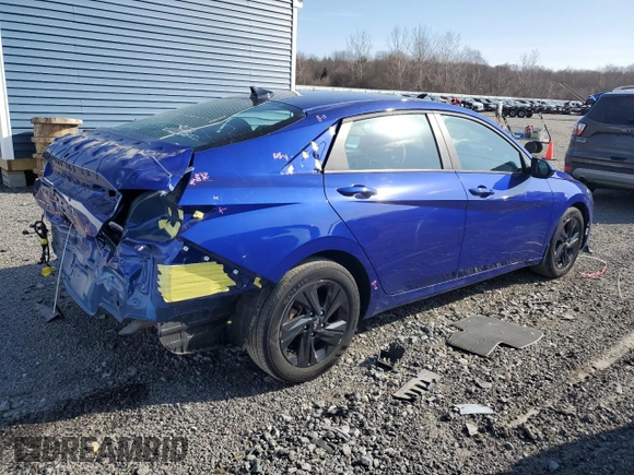 2023 Hyundai Elantra SEL with VIN KMHLM4AG6PU498580, listed as a Copart auction lot 48517715 with 24,079 mi miles and Salvage Title. Bid and sale history available at DreamBid. Image 3.