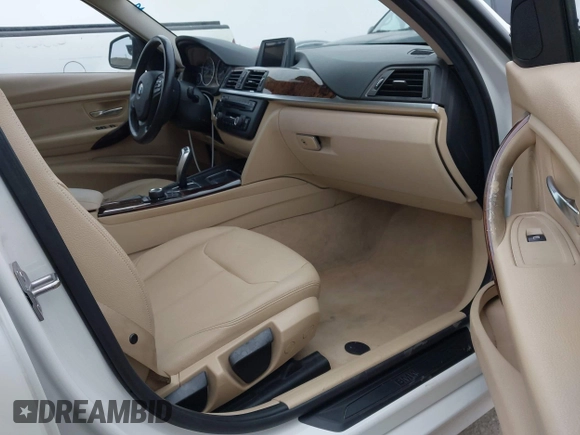 2014 BMW 3 Series 320i with VIN WBA3B1G58ENS80160, listed as a IAAI auction lot 42029951 with 97,306 mi miles. Bid and sale history available at carsss.com. Image 5.