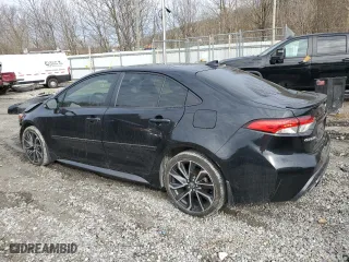 2021 Toyota Corolla SE with VIN JTDS4MCE2MJ076752, listed as a Copart auction lot 41932715 with 59,972 mi miles and Salvage Title. Bid and sale history available at carsss.com. Image 2.